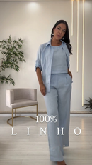 Trijunto em 100% Linho Mariana