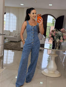 Macacão Alenice Jeans