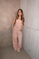 Conjunto Cargo Rosa